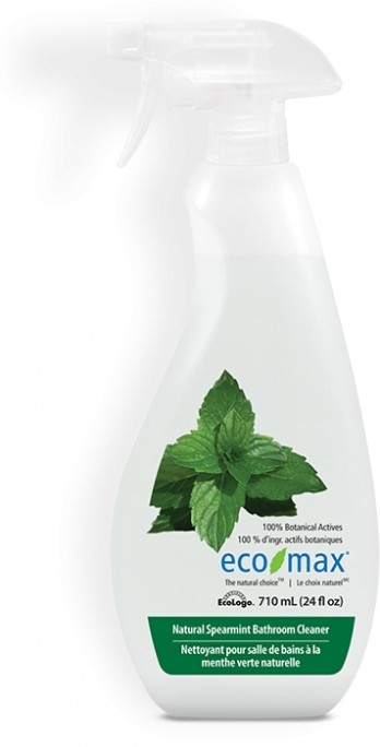 Solutie pentru curatare baie, gresie si suprafete dure, cu menta, Ecomax, 710 ml