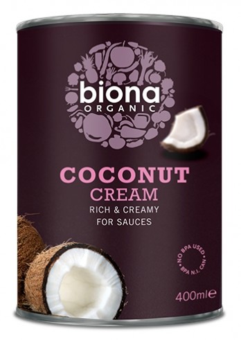 Crema de cocos eco, Biona, 400ml