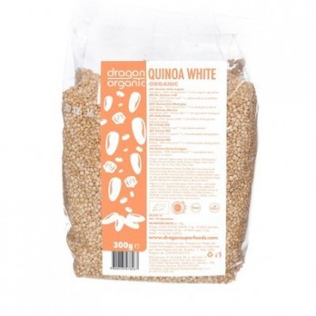 Quinoa alba bio, Dragon Superfoods, 300gr