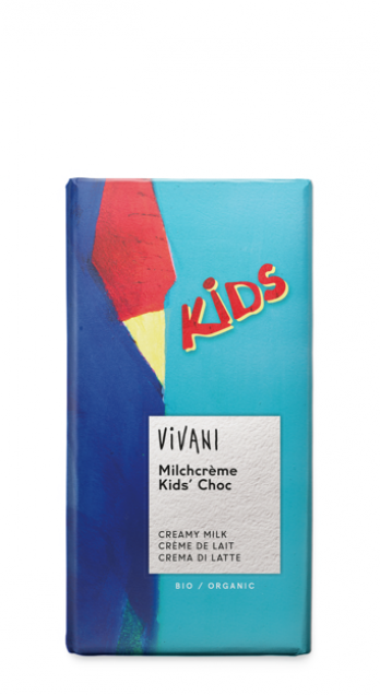  Ciocolata pentru copii cu lapte, Vivani,100g