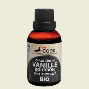 Extract de vanilie de Bourbon bio, Cook, 40ml