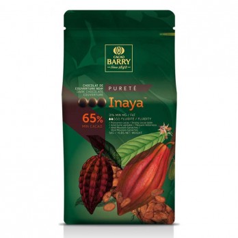 BARRY CALLEBAUT- Ciocolată neagră- INAYA, cacao 65%, dropsuri, 5kg