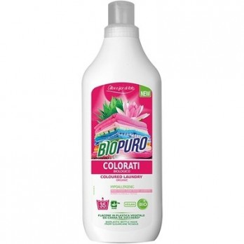Detergent hipoalergen pentru rufe colorate bio Biopuro, 1L