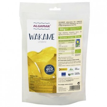 Alge Wakame eco 100gr, Algamar