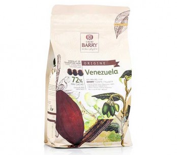 BARRY CALLEBAUT- Ciocolată neagră- VENEZUELA, cacao 72.2%, 1kg