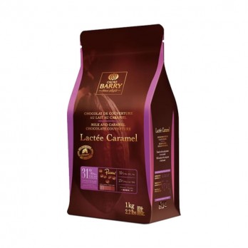 BARRY CALLEBAUT- Ciocolată cu lapte și caramel- LACTEE CARAMEL, 31.1% cacao, 1kg