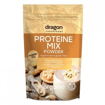 Mix proteic raw bio, Dragon Superfoods, 200g