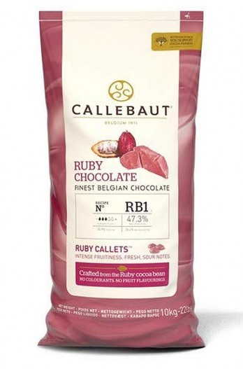 BARRY CALLEBAUT- Ciocolată RUBY, cacao 47.3%, 10kg