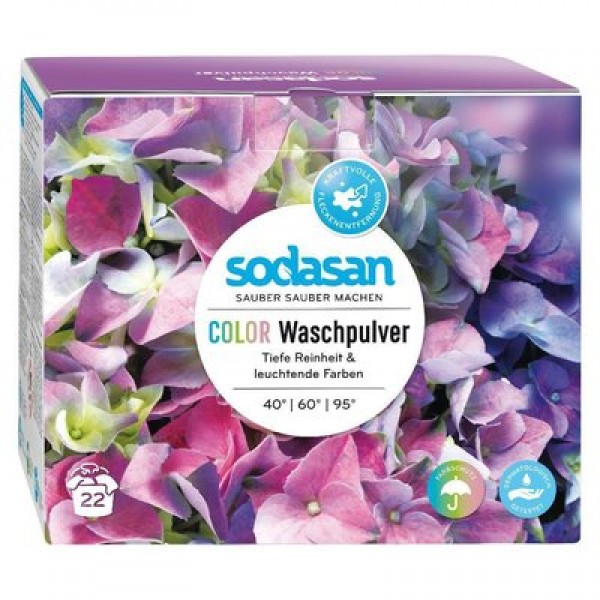 Detergent Praf Bio Compact Rufe Color si Albe, Sodasan
